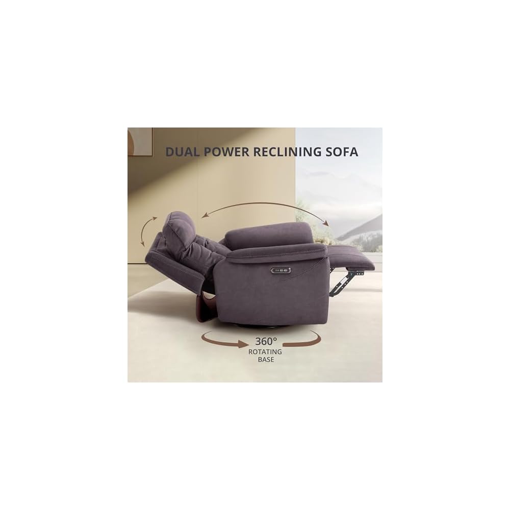 Recliner Chair, Own Design Modern Single Sofa Chair with Adjustable Headrest, Comfort with Adjustable Seat Backrest for a Nap