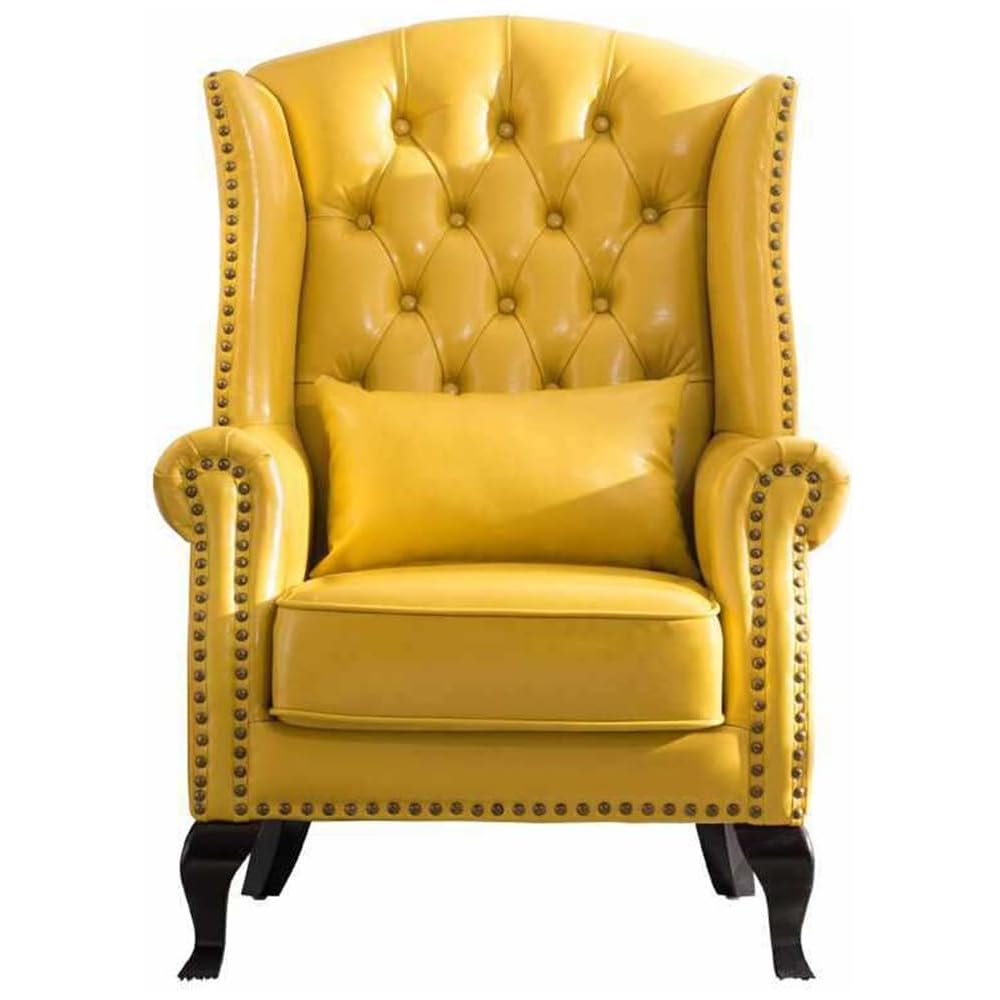 Living Room Single Sofa Small Balcony Lounge Chair Hotel Club High Back Chair Sub