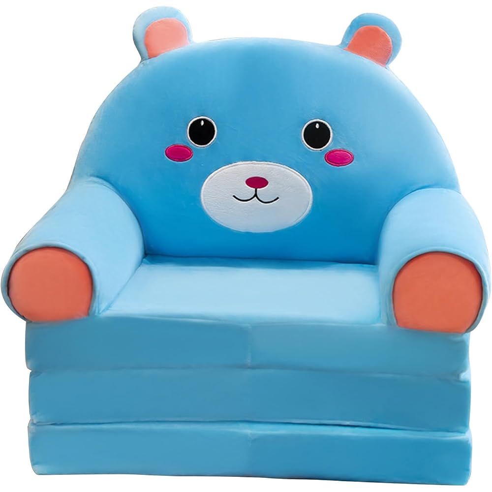 Cushion Plush Sofa, Foldable Sofa Cushion Plush 2 in 1 Lounger Bed Cushion Plush Sofa (H)