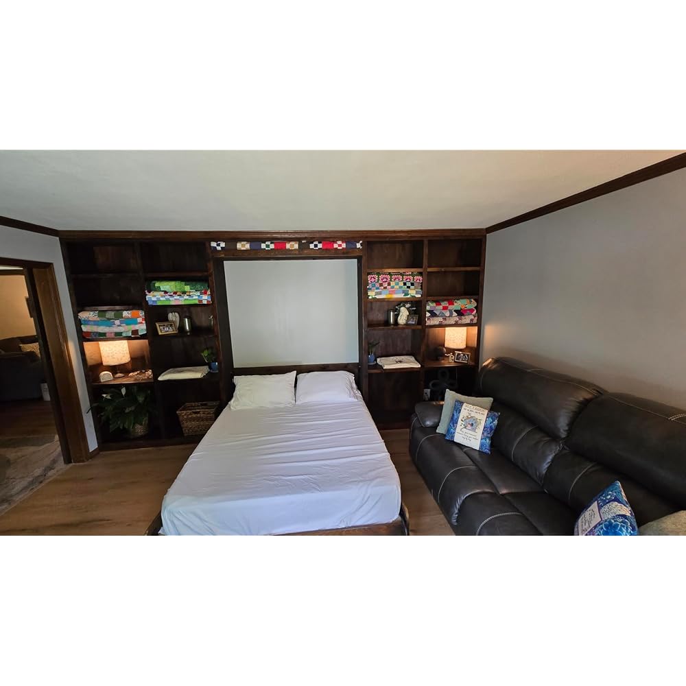 Create-A-Bed Full Size Deluxe Murphy Bed Kit, Vertical